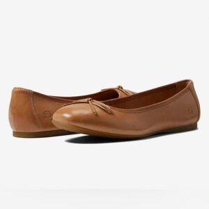 Børn Brin NWOB leather ballerina bow flats sz 6